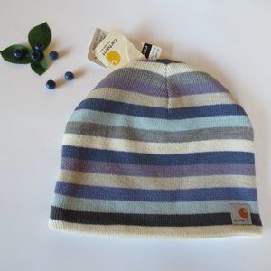 Carhartt Beanie Blueberry Stripes